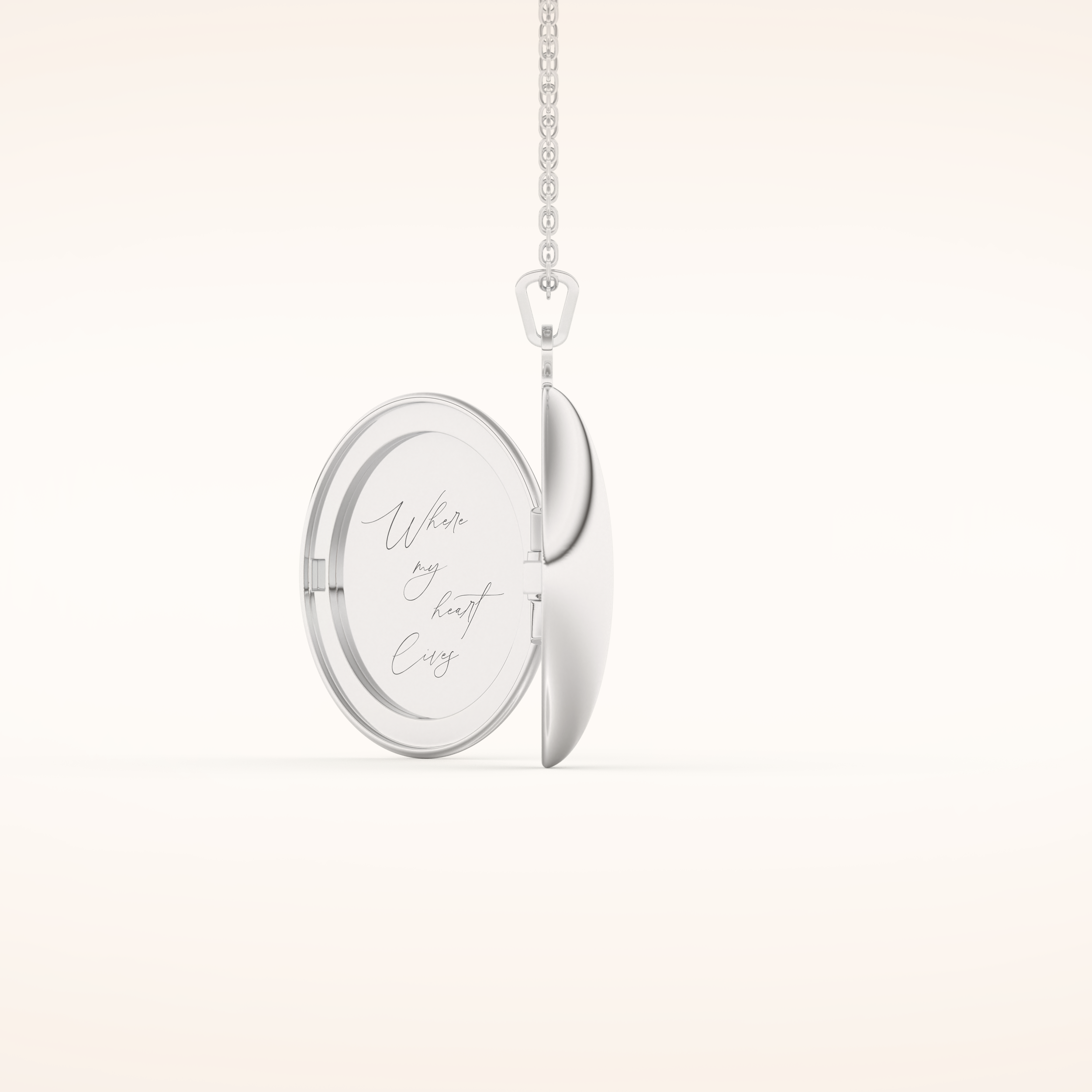 Custom Photo & Name Mini Locket Necklace  – Crafted with Meaning 3