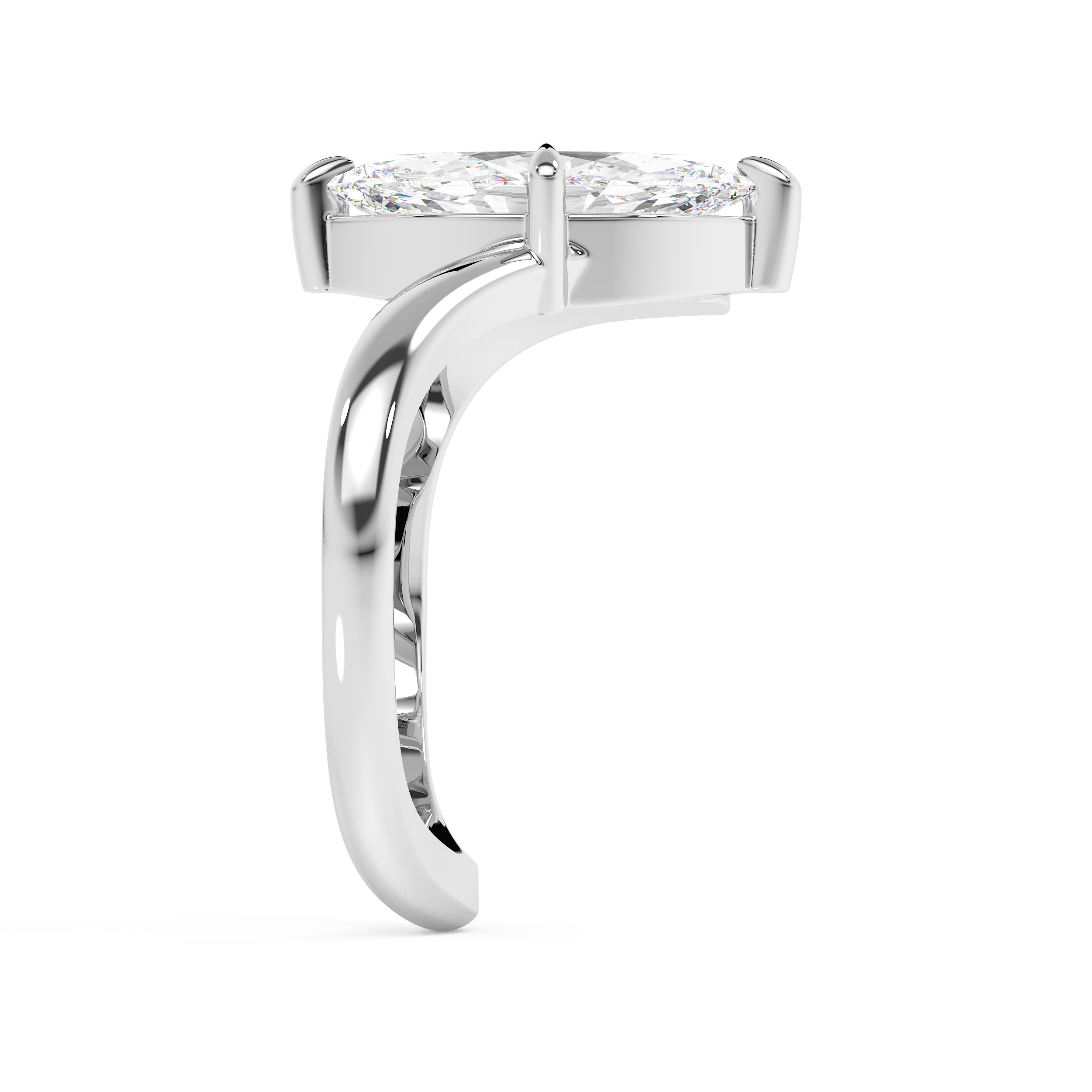 Marquise Solitaire Rapture Lab Grown Diamond Engagement Ring
