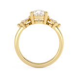 Pear Nature Inspired Lab Grown Diamond Engagement Ring