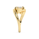 East West Marquise Solitaire Rapture Lab Grown Diamond Engagement Ring