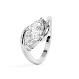 East West Marquise Solitaire Rapture Lab Grown Diamond Engagement Ring