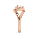 East West Pear Solitaire Rapture Lab Grown Diamond Engagement Ring