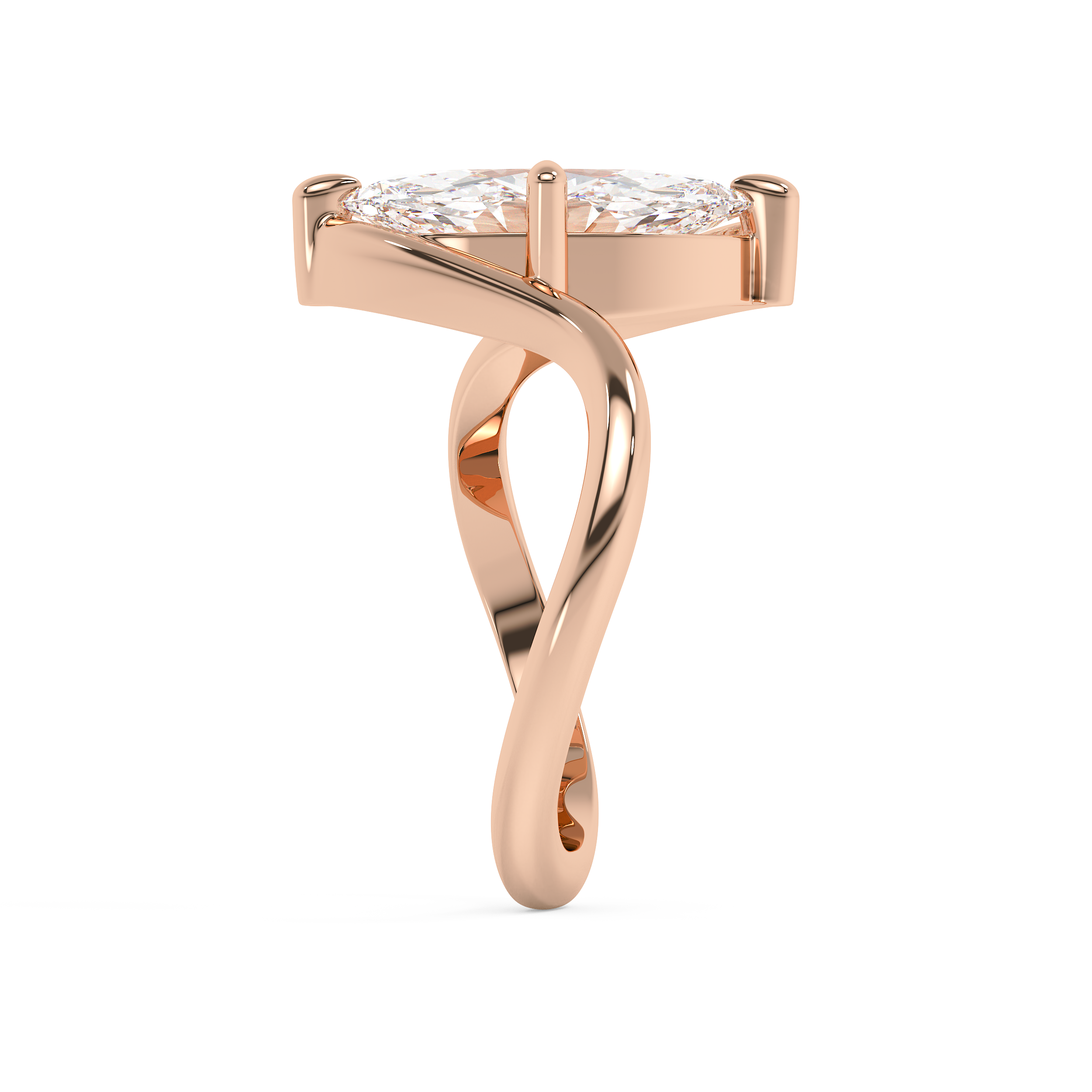 Marquise Solitaire Rapture Lab Grown Diamond Engagement Ring