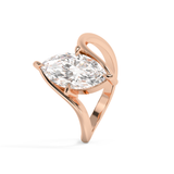 Marquise Solitaire Rapture Lab Grown Diamond Engagement Ring