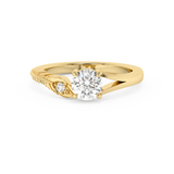 0.775 TCW Round Toi Et Moi Lab Grown Diamond Engagement Ring