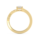 0.775 TCW Round Toi Et Moi Lab Grown Diamond Engagement Ring