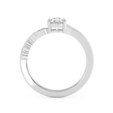 0.775 TCW Round Toi Et Moi Lab Grown Diamond Engagement Ring