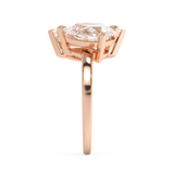 3.5 TCW Pear & Marquise Toi Et Moi Lab Grown Diamond Engagement Ring