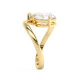 4 TCW Pear & Round Toi Et Moi Lab Grown Diamond Engagement Ring
