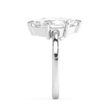 3 TCW Marquise & Princess Toi Et Moi Lab Grown Diamond Engagement Ring
