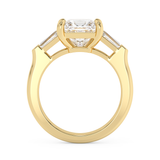 Princess Three Stone Lab Grown Diamond Engagement Ring