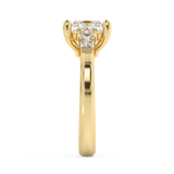 Princess Three Stone Lab Grown Diamond Engagement Ring