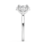 Oval Three Stone Lab Grown Diamond Engagement Ring