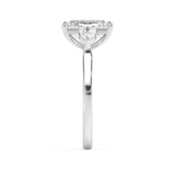Radiant Three Stone Lab Grown Diamond Engagement Ring