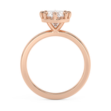 Oval Solitaire Lab Grown Diamond Engagement Ring