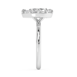 Pear Solitaire Lab Grown Diamond Engagement Ring