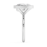 4.25 TCW Oval & Pear Toi Et Moi Bezel Lab Grown Diamond Engagement Ring
