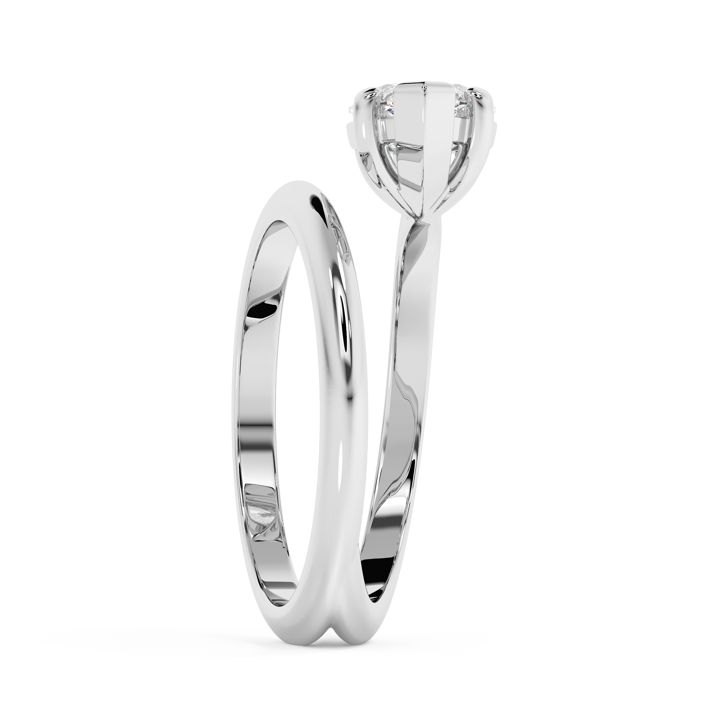 Marquise Solitaire Lab Grown Diamond Engagement Ring