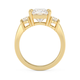 Princess Three Stone Lab Grown Diamond Engagement Ring