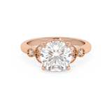 Round Vintage Art Deco Lab Grown Diamond Engagement Ring