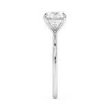 East West Oval Solitaire Lab Grown Diamond Engagement Ring
