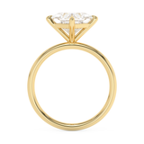 East West Princess Solitaire Lab Grown Diamond Engagement Ring