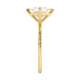 East West Princess Solitaire Lab Grown Diamond Engagement Ring