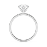 Oval Solitaire Lab Grown Diamond Engagement Ring