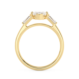 Marquise Three Stone Lab Grown Diamond Engagement Ring