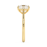 Princess Solitaire Cathedral Lab Grown Diamond Engagement Ring