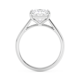 Princess Solitaire Cathedral Lab Grown Diamond Engagement Ring