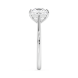 Princess Solitaire Cathedral Lab Grown Diamond Engagement Ring