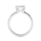 Cushion Bezel Lab Grown Diamond Engagement Ring