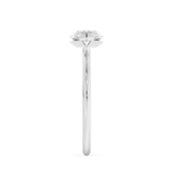 East West Marquise Solitaire Lab Grown Diamond Engagement Ring