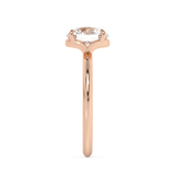 Round Solitaire Lab Grown Diamond Engagement Ring