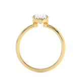 Oval Solitaire Lab Grown Diamond Engagement Ring