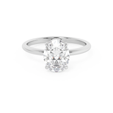 Oval Solitaire Lab Grown Diamond Engagement Ring