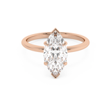 Marquise Solitaire Lab Grown Diamond Engagement Ring