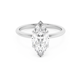 Marquise Solitaire Lab Grown Diamond Engagement Ring