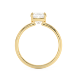 Cushion Solitaire Lab Grown Diamond Engagement Ring