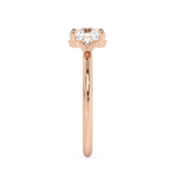 Cushion Solitaire Lab Grown Diamond Engagement Ring