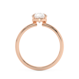 Pear Solitaire Lab Grown Diamond Engagement Ring