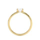 Pear Solitaire Lab Grown Diamond Engagement Ring