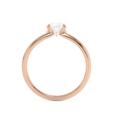 Pear Solitaire Lab Grown Diamond Engagement Ring