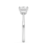 Cushion Three Stone Lab Grown Diamond Engagement Ring