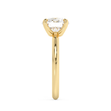 Round Solitaire Lab Grown Diamond Engagement Ring