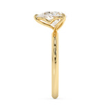 Pear Solitaire Lab Grown Diamond Engagement Ring