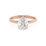 Pear Solitaire Lab Grown Diamond Engagement Ring