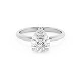 Pear Solitaire Lab Grown Diamond Engagement Ring