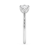 Cushion Solitaire Lab Grown Diamond Engagement Ring